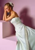 Suknia ślubna suknia ślubna sincerity 3222 kolor: perłowa biel rozmiar: 36