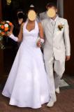 Suknia ślubna SUKNIA ŚLUBNA MIDA + DODATKI kolor: biały rozmiar: 36-40