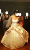 Suknia ślubna Bajeczna suknia ślubna kolor: Szampański Ecru rozmiar: 38