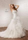 Suknia ślubna Piękna suknia ślubna - biała kolor: biały rozmiar: 38-42