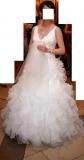 Suknia ślubna Prześliczna włoska suknia ślubna  MAGGIO RAMATTI  kolor: ivory rozmiar: 36