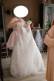 Suknia ślubna sprzedam kolor: smietanka rozmiar: 44 wiazana