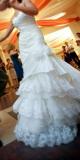Suknia ślubna Sprzedam suknię ślubną La Sposa Madeira! kolor: ecru rozmiar: 36