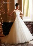 Suknia ślubna Suknia Jasmine Collection F303 kolor: biały rozmiar: 34-36