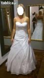 Suknia ślubna Suknia ślubna + bolerko i welon 180cm kolor: biała rozmiar: 34-36
