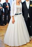 Suknia ślubna suknia ślubna Elizabeth Passion 2013 kolor: biały rozmiar: 36