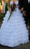 Suknia ślubna suknia ślubna kolor: biel rozmiar: S