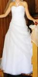 Suknia ślubna Sprzedam śliczną suknie Ślubną rozm 36 kolor: biel rozmiar: 36