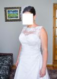 Suknia ślubna Sprzedam Suknię Ślubną kolor: biała rozmiar: 42-46