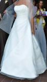 Suknia ślubna Sprzedam Suknie Ślubną kolor: diamont white rozmiar: 36-38